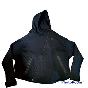 Nike Butterfly Assymetrical Zip Women’s Hoodie Size L